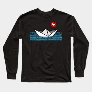 The little illusion boat Long Sleeve T-Shirt